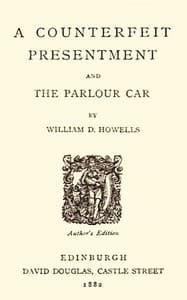 A Counterfeit Presentment; and, The Parlour Car book cover