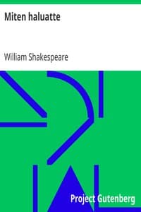 Miten haluatte book cover