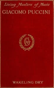 Giacomo Puccini book cover