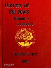 History of the Jews, Vol. 4 (of 6) book cover