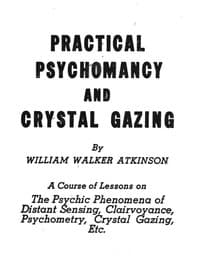 Practical Psychomancy and Crystal Gazing book cover