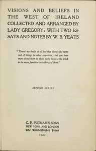 Visions and Beliefs in the West of Ireland, Second Series