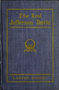 The Real Jefferson Davis book cover