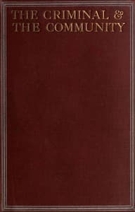 The Criminal & the Community book cover