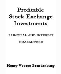 Profitable Stock Exchange Investments book cover