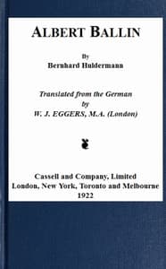 Albert Ballin book cover