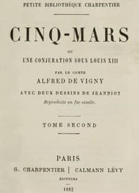 Cinq-Mars; ou, Une conjuration sous Louis XIII (Tome 2 of 2)