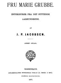 Fru Marie Grubbe: Interieurer fra det syttende Aarhundrede book cover