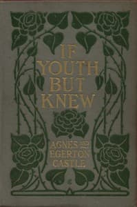 "If Youth but Knew!"