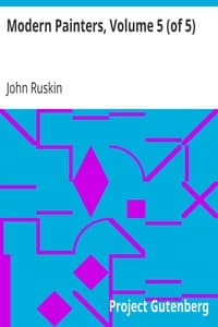 Modern Painters, Volume 5 (of 5) book cover