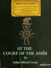 At the Court of the Amîr: A Narrative book cover
