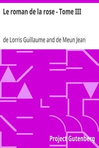 Le roman de la rose - Tome III book cover