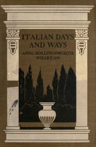 Italian Days and Ways book cover