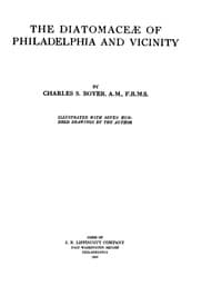 The Diatomaceæ of Philadelphia and Vicinity
