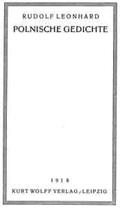 Polnische Gedichte book cover