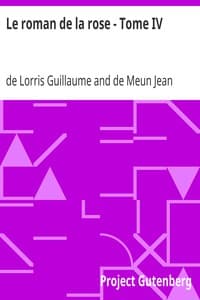 Le roman de la rose - Tome IV book cover