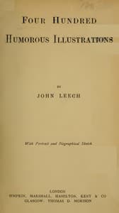 Four Hundred Humorous Illustrations
With Portrait and Biographical Sketch book cover
