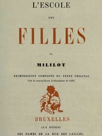L'escole des filles
réimpression complète du texte original sur la contrefaçon hollandaise de 1668