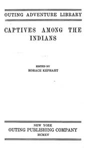 Captives among the Indians