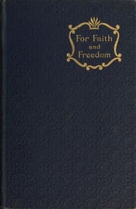 For Faith and Freedom book cover