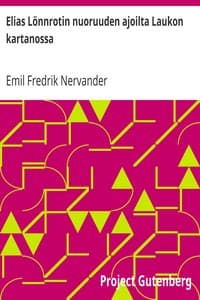 Elias Lönnrotin nuoruuden ajoilta Laukon kartanossa book cover