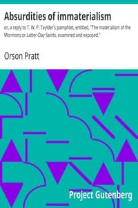 Absurdities of immaterialism book cover