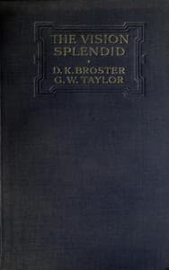 The Vision Splendid book cover