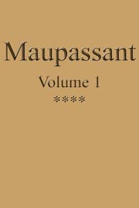 Œuvres complètes de Guy de Maupassant - volume 01 book cover