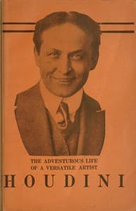 The Adventurous Life of a Versatile Artist: Houdini book cover