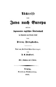 Rückreise von Java nach Europa mit der sogenannten englischen Überlandpost im September und October 1848