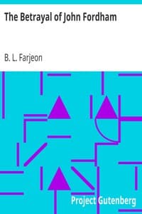 The Betrayal of John Fordham book cover