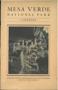Mesa Verde [Colorado] National Park book cover