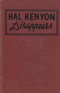 Hal Kenyon Disappears