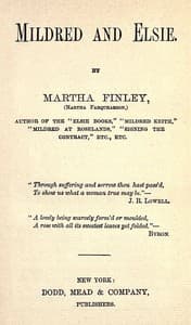 Mildred and Elsie book cover