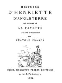 Histoire d'Henriette d'Angleterre