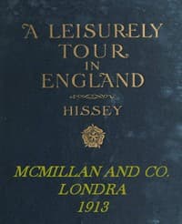 A Leisurely Tour in England book cover