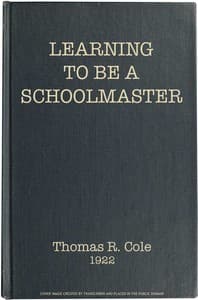 Learning to Be a Schoolmaster