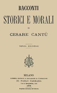 Racconti storici e morali book cover