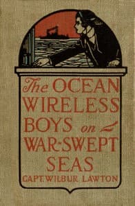 The Ocean Wireless Boys on War Swept Seas book cover