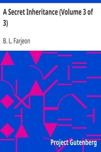 A Secret Inheritance (Volume 3 of 3) book cover