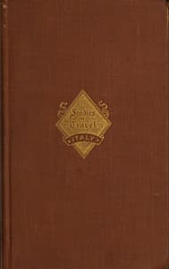 Studies of Travel: Italy book cover