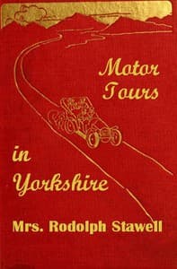 Motor tours in Yorkshire book cover