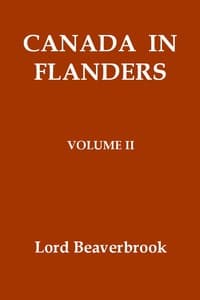 Canada in Flanders, Volume II book cover