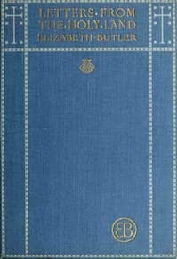 Letters from the Holy Land book cover
