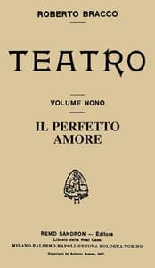 Il perfetto amore: Dialogo in tre atti book cover