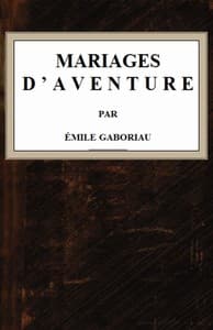 Mariages d'aventure