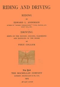 Riding and Driving book cover