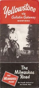 Yellowstone via Gallatin Gateway Montana book cover