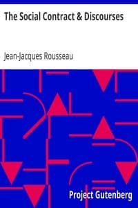 The Social Contract & Discourses book cover