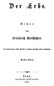 Der Erbe: Roman. Erster Band. book cover